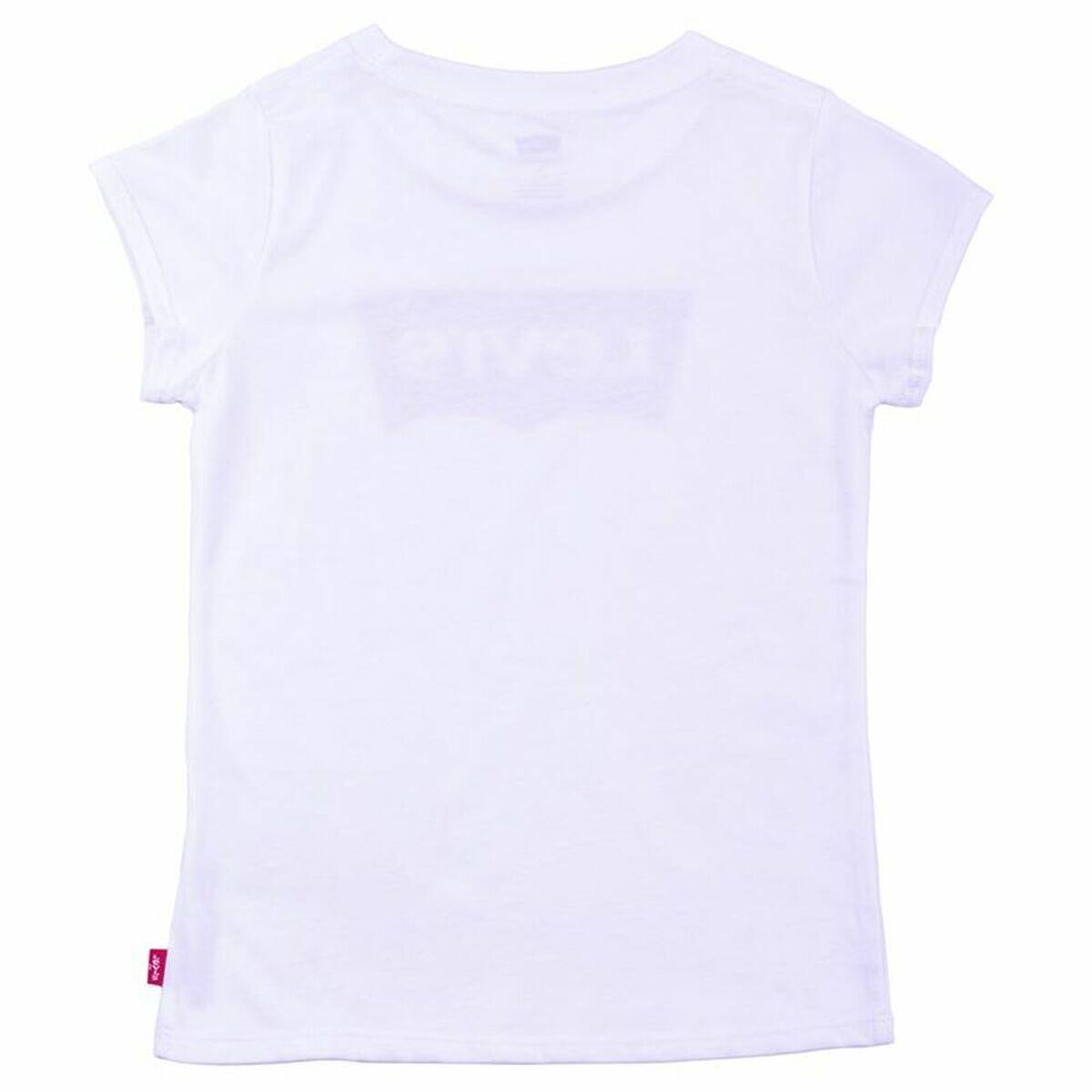T shirt à manches courtes Enfant Levi's Batwing B Blanc 1/5