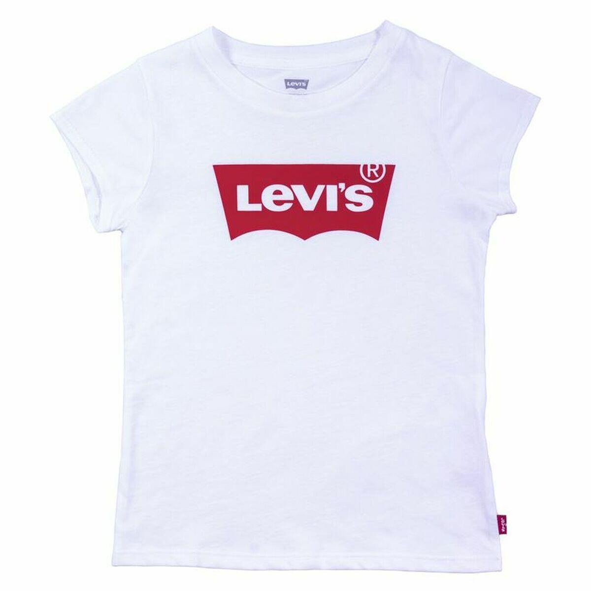 T shirt à manches courtes Enfant Levi's Batwing B Blanc 2/5