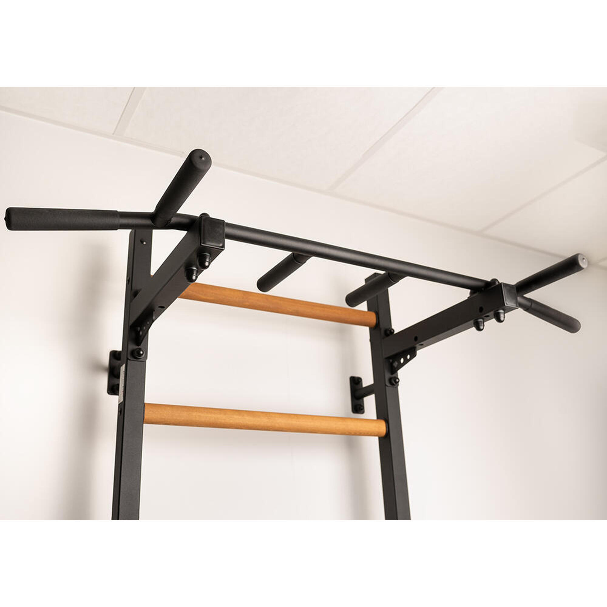 Barre De Traction Pour Machine à Câble - En Acier Et Caoutchouc, Charge Max 136 Kg - Pour Musculation Dos, Bras