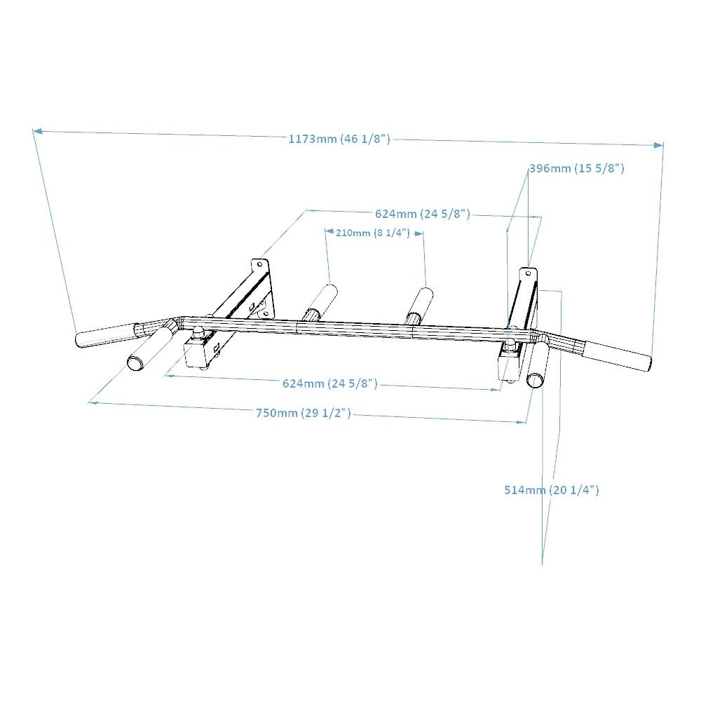 Pull-up bar for espalier (series 7)