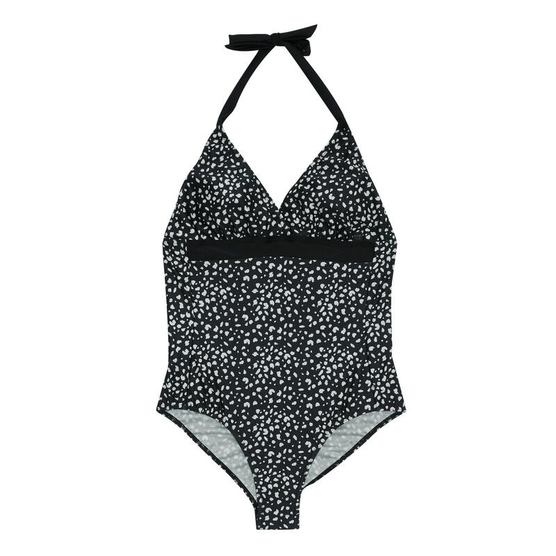 Maillot de bain 1 pièce FLAVIA Femme (Noir / Blanc)