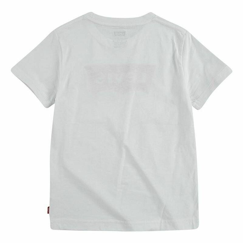 Maglia a Maniche Corte per Bambini Levi's Batwing Bianco