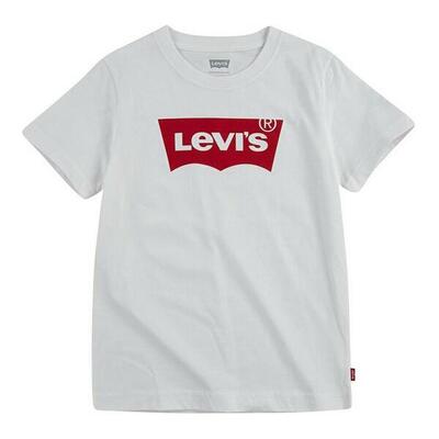 Maglia a Maniche Corte per Bambini Levi's Batwing Bianco