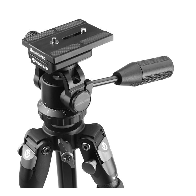 Trípode aluminio rótula observación telescopio Vanguard Veo 3 263CO