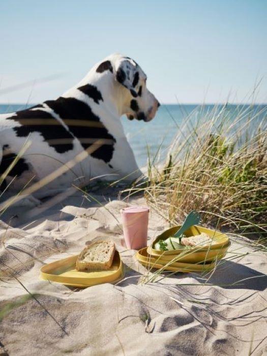 Menażka zestaw naczyń turystycznych ze sporkiem Lunchkit Bio 3/7