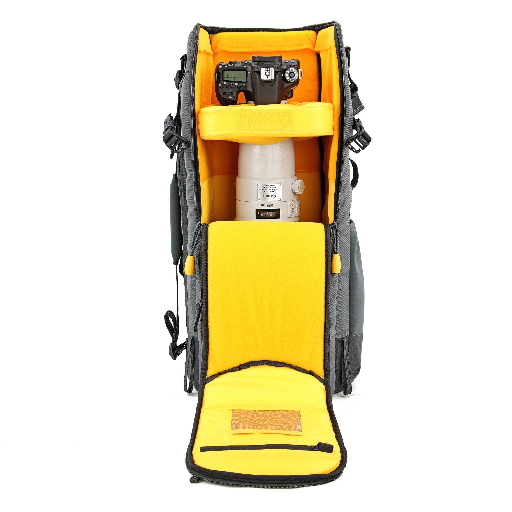 Mochila super teleobjetivos 600mm 800mm y DSLR Vanguard Alta Sky 66 6/7