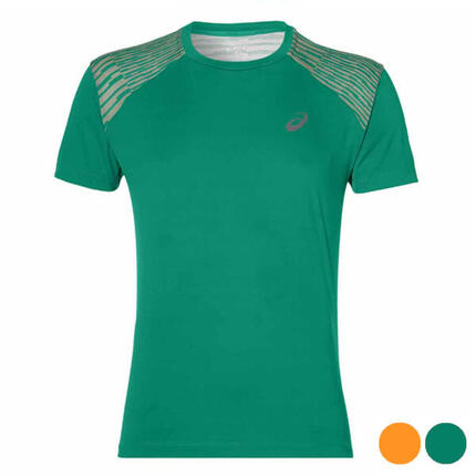 Heren-T-Shirt met Korte Mouwen Asics fuzeX TEE US