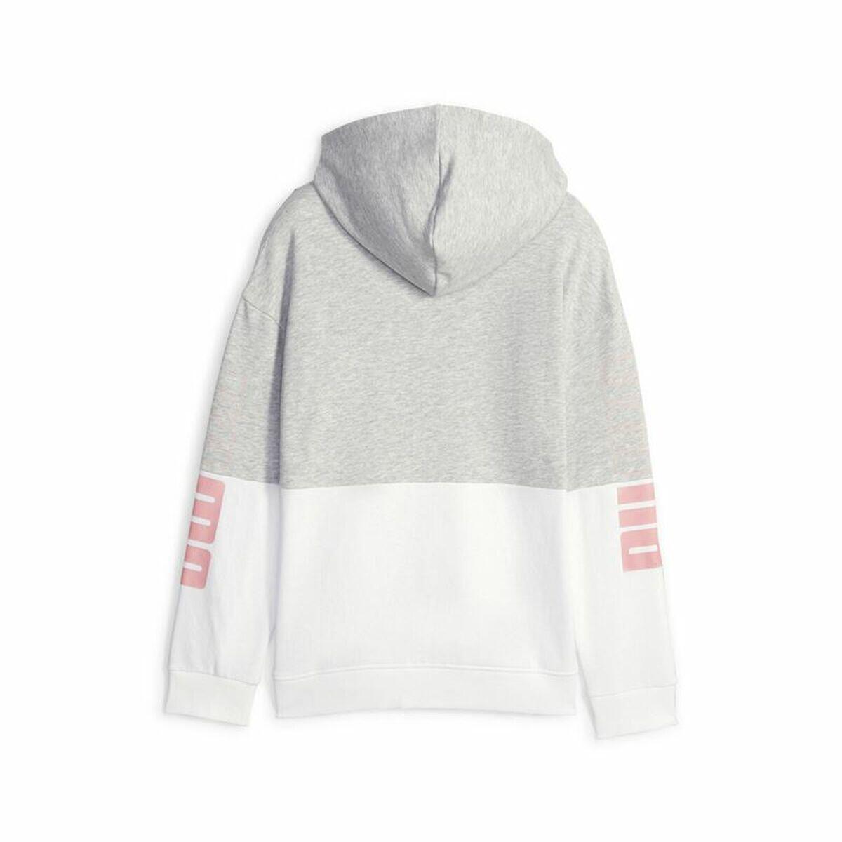 Bluza dziecięca Puma Power Colorblock Szary 2/5