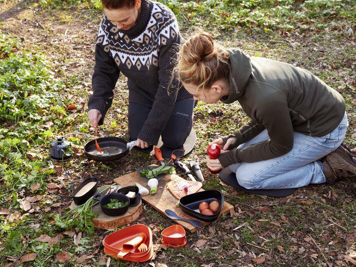 Kit de repas extérieur 8 pièces Light My Fire vert sable 6/7