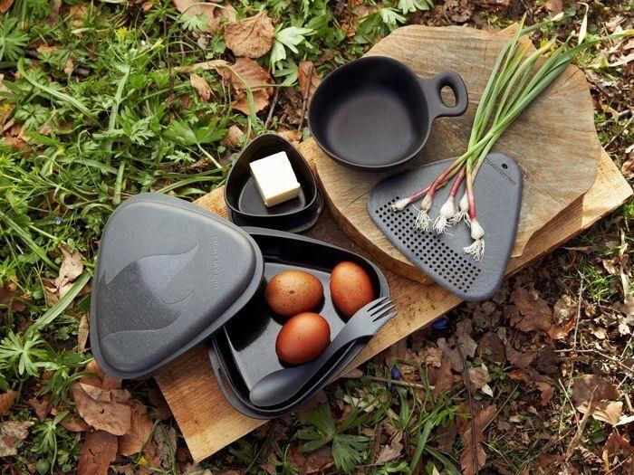 Kit de repas extérieur 8 pièces Light My Fire Jaune Musty 3/7