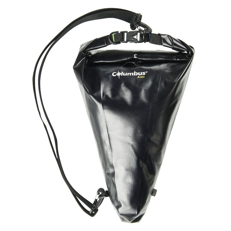 Sacoche de Selle Étanche Avec Harnais Coulumbus Noire 6/7