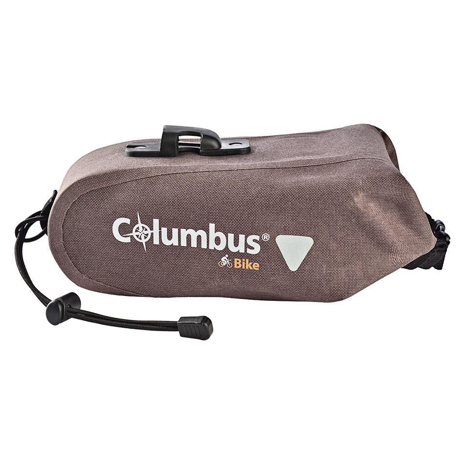 Sacoche de Selle Étanche Columbus avec Fixation Marron 5/5