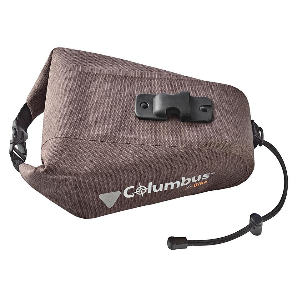 Columbus Outdoor - Sacoche De Selle Étanche Columbus Avec Fixation Marron - Sacoche Selle Vélo - Marron - Decathlon