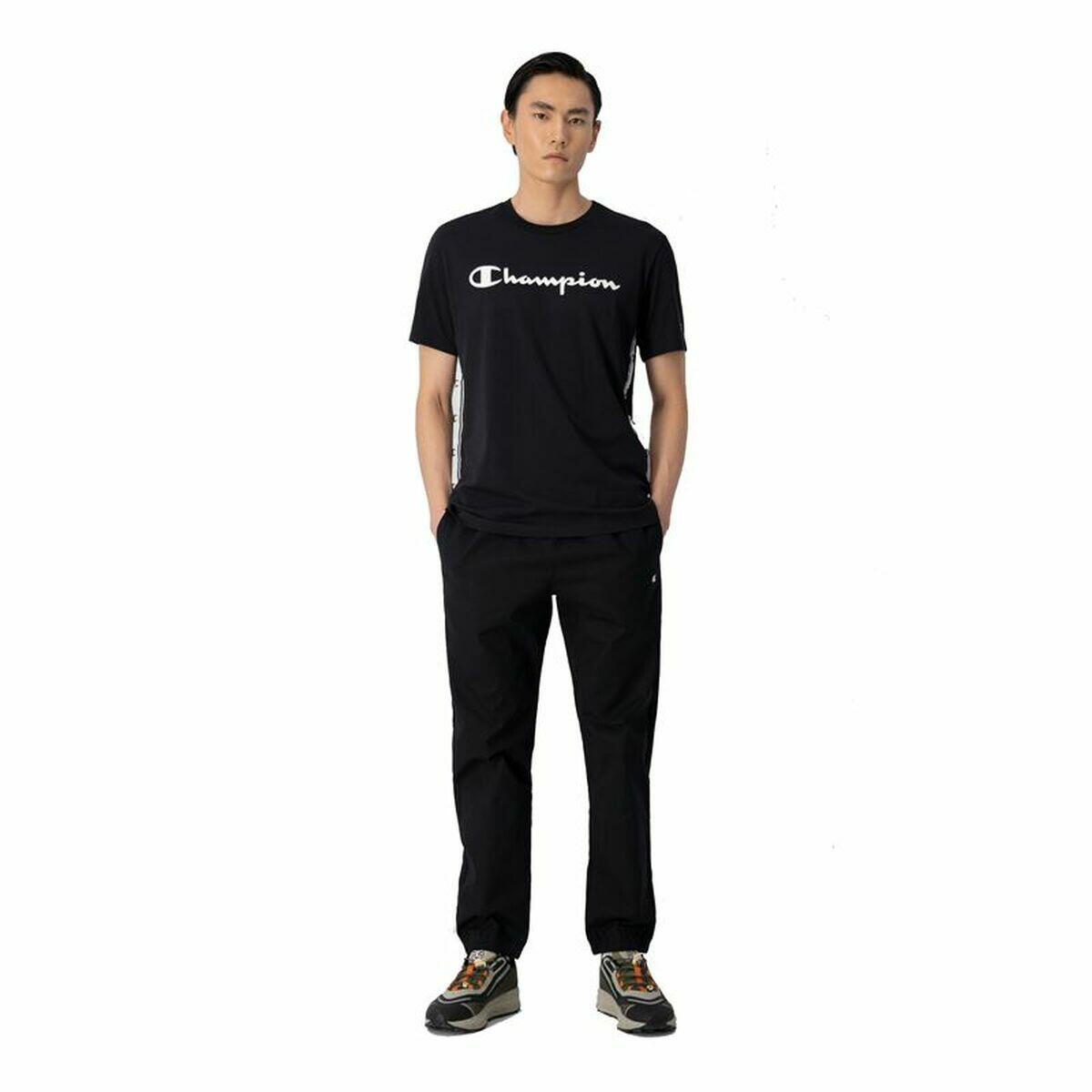 T-shirt à manches courtes homme Champion Crewneck Noir 4/5