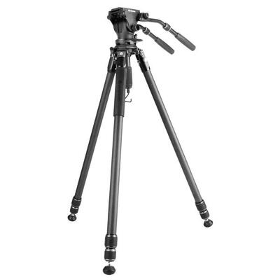 Treppiede video in carbonio con testa Veo PV-20 Vanguard Alta Pro 3VRL 303CV20