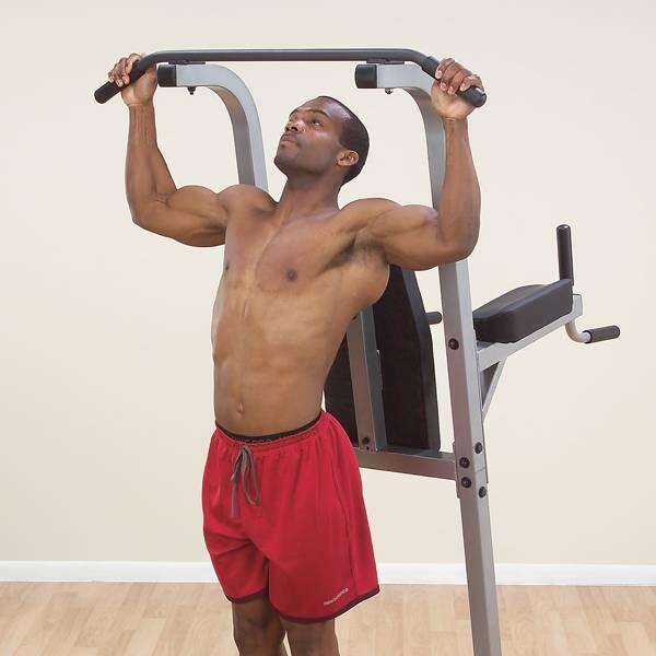 Body-Solid Stations for pull-ups & dips