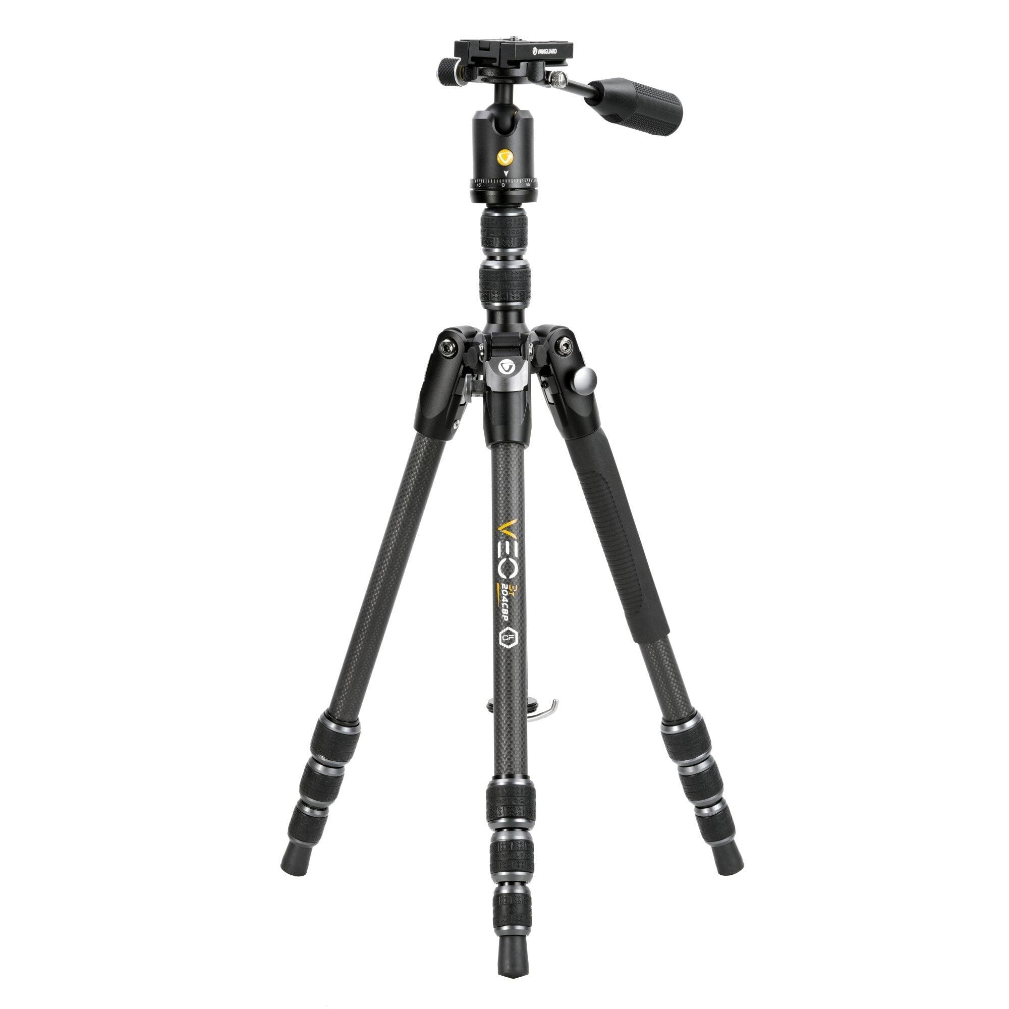Treppiede da viaggio in carbonio con testa a sfera Vanguard Veo 3T 204CBP 1/7