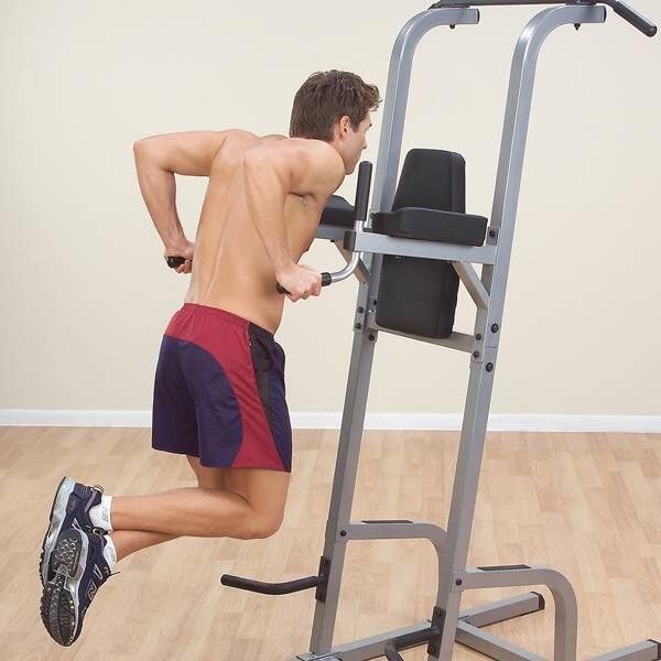 Body-Solid Stations for pull-ups & dips