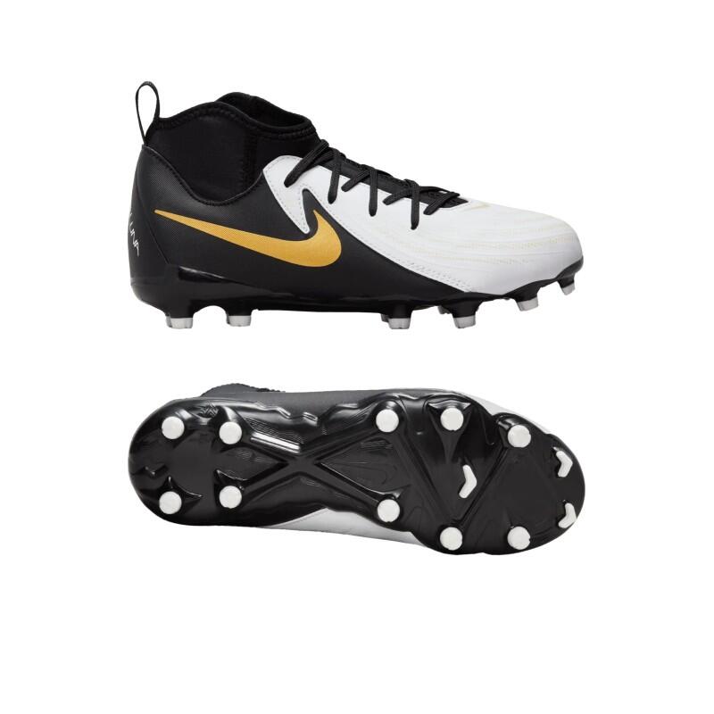 Nike - Chaussures De Football Enfant Phantom Luna Ii Academy Fg/mg Junior Nike - Chaussures De Football - Blanc|noir - Decathlon