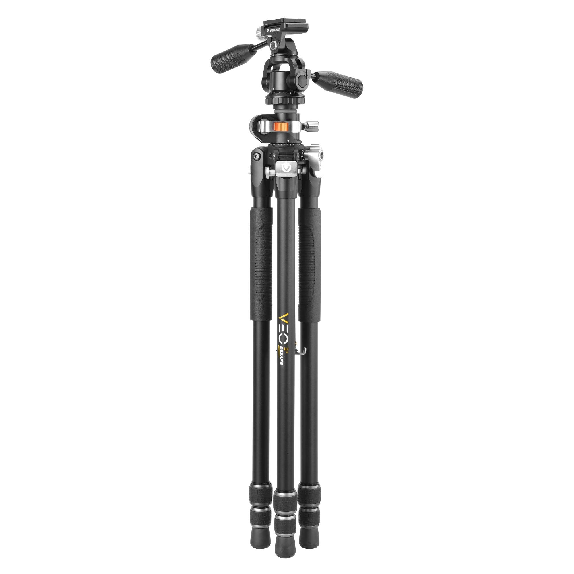 Trípode aluminio descentrable rótula 3 vías Vanguard Veo 3+ 263APS 2/7