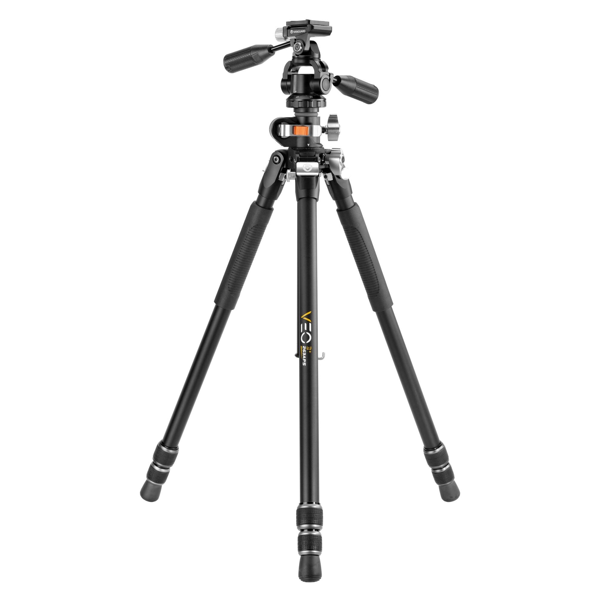 Trípode aluminio descentrable rótula 3 vías Vanguard Veo 3+ 263APS 5/7