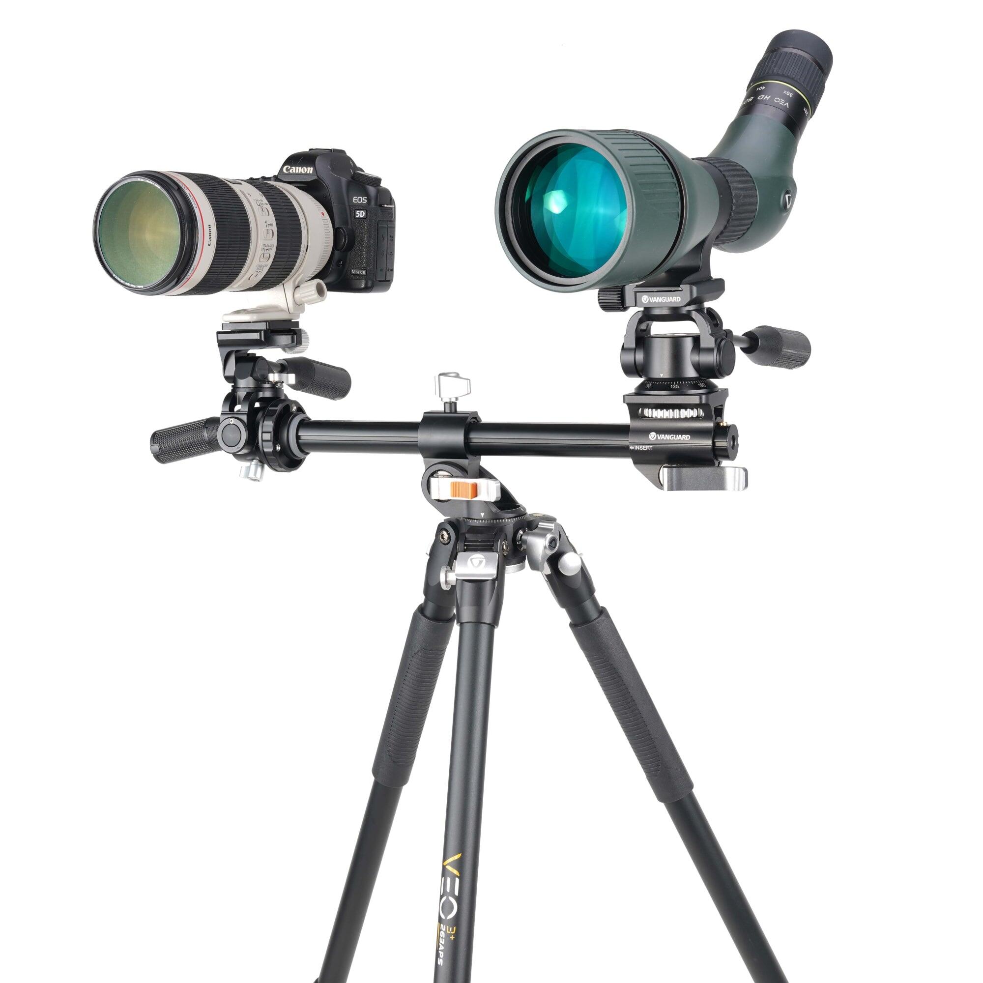 Trípode aluminio descentrable rótula 3 vías Vanguard Veo 3+ 263APS 4/7