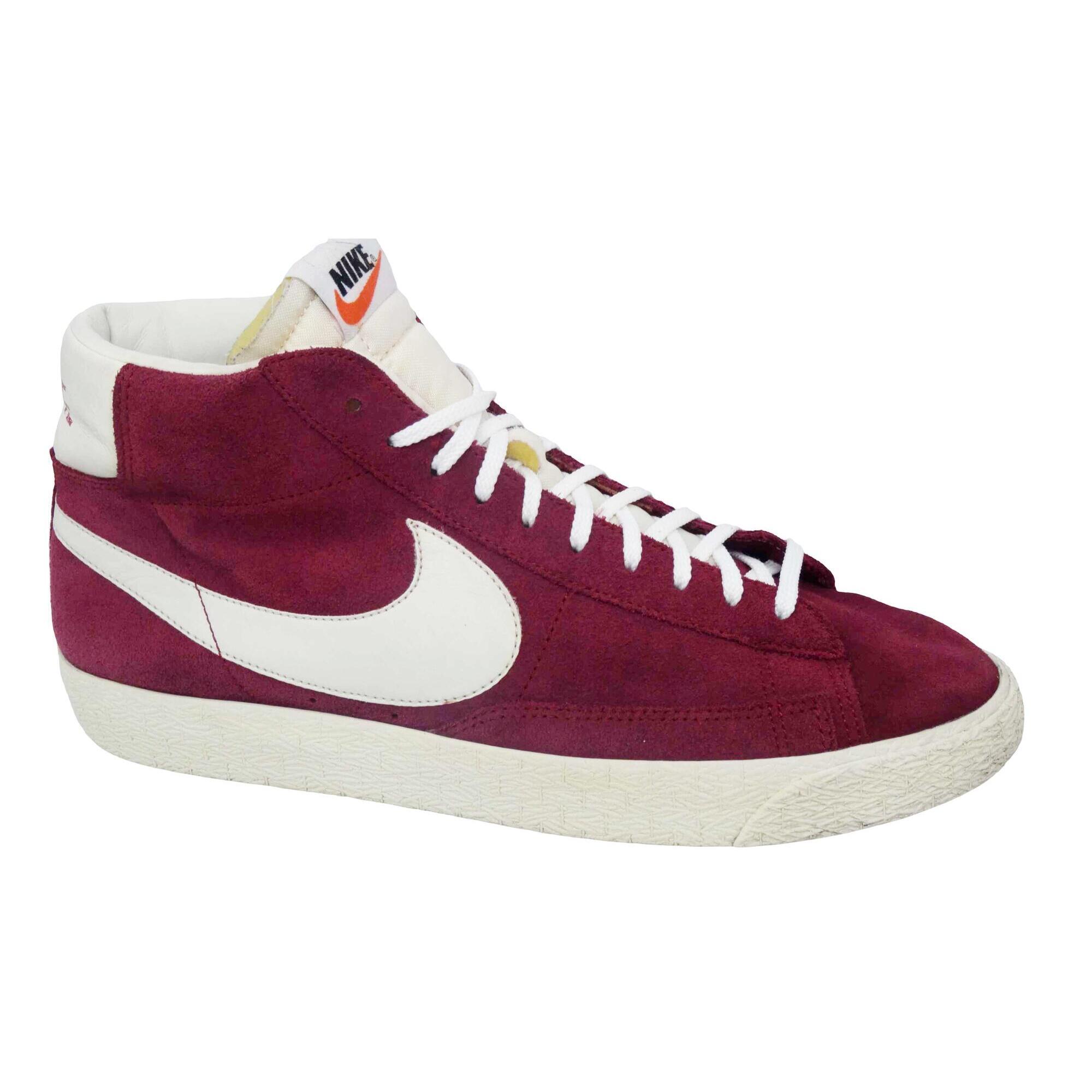 Nike - Reconditionné Nike - Blazer Très Bon État - Baskets - Rouge - 43 - Decathlon