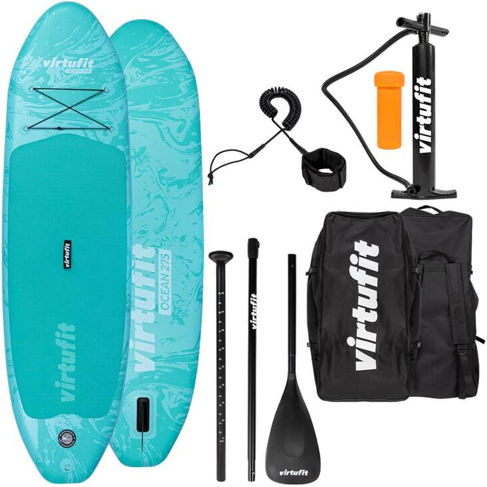 Supboard Ocean 275 - Turqouise - Met accessoires en draagtas