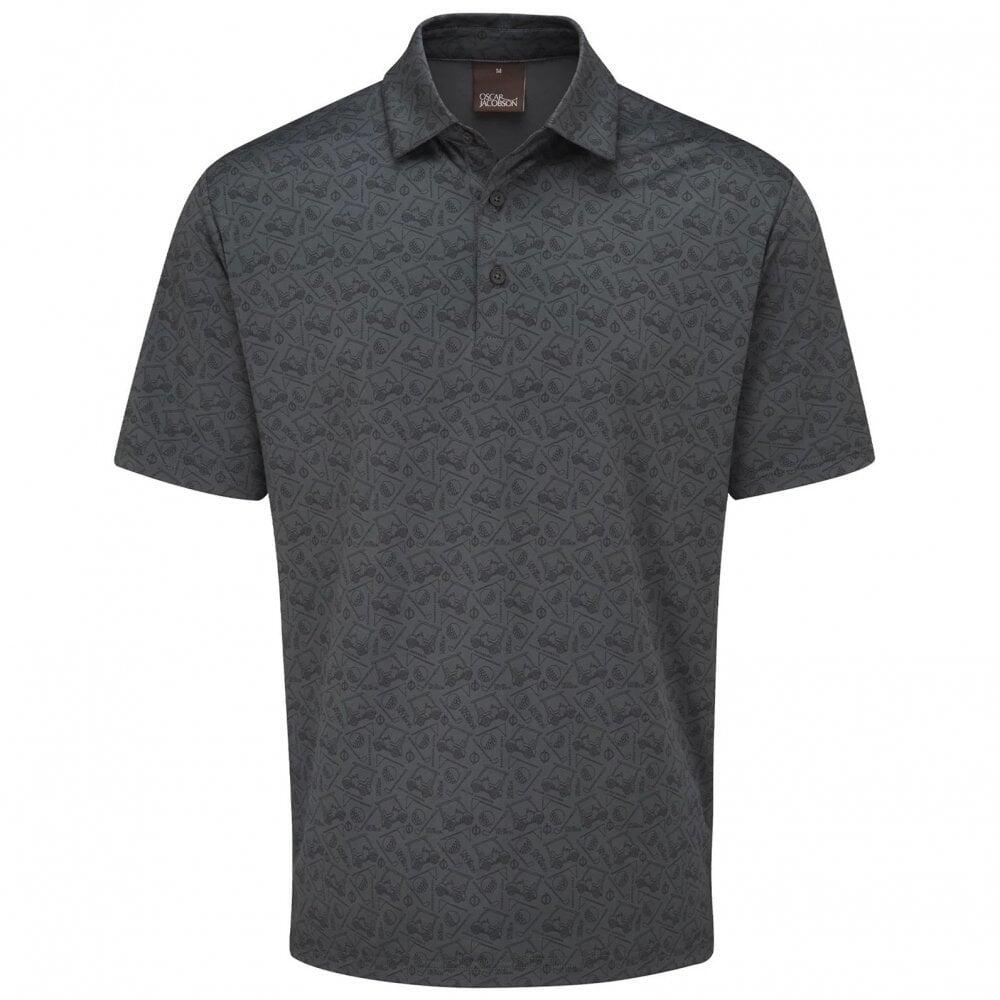 OSCAR JACOBSON Oscar Jacobson Sonic Polo - Pewter