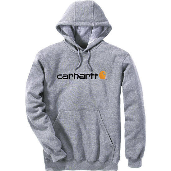 Carhartt Logo Sweatshirt heather grey Gr. S