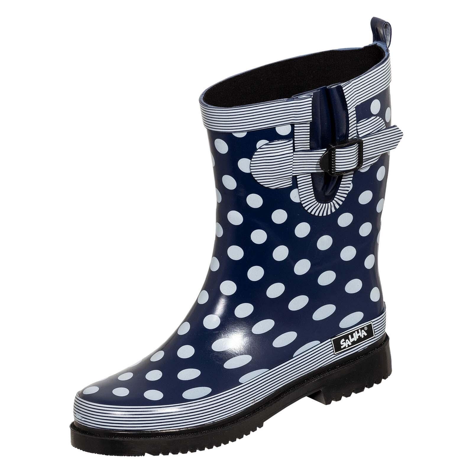 Bockstiegel - Bockstiegel Bottes De Pluie Bottes De Pluie Dorin-k Bleues Et Blanches - Bottes De Chasse - Bleu - Decathlon