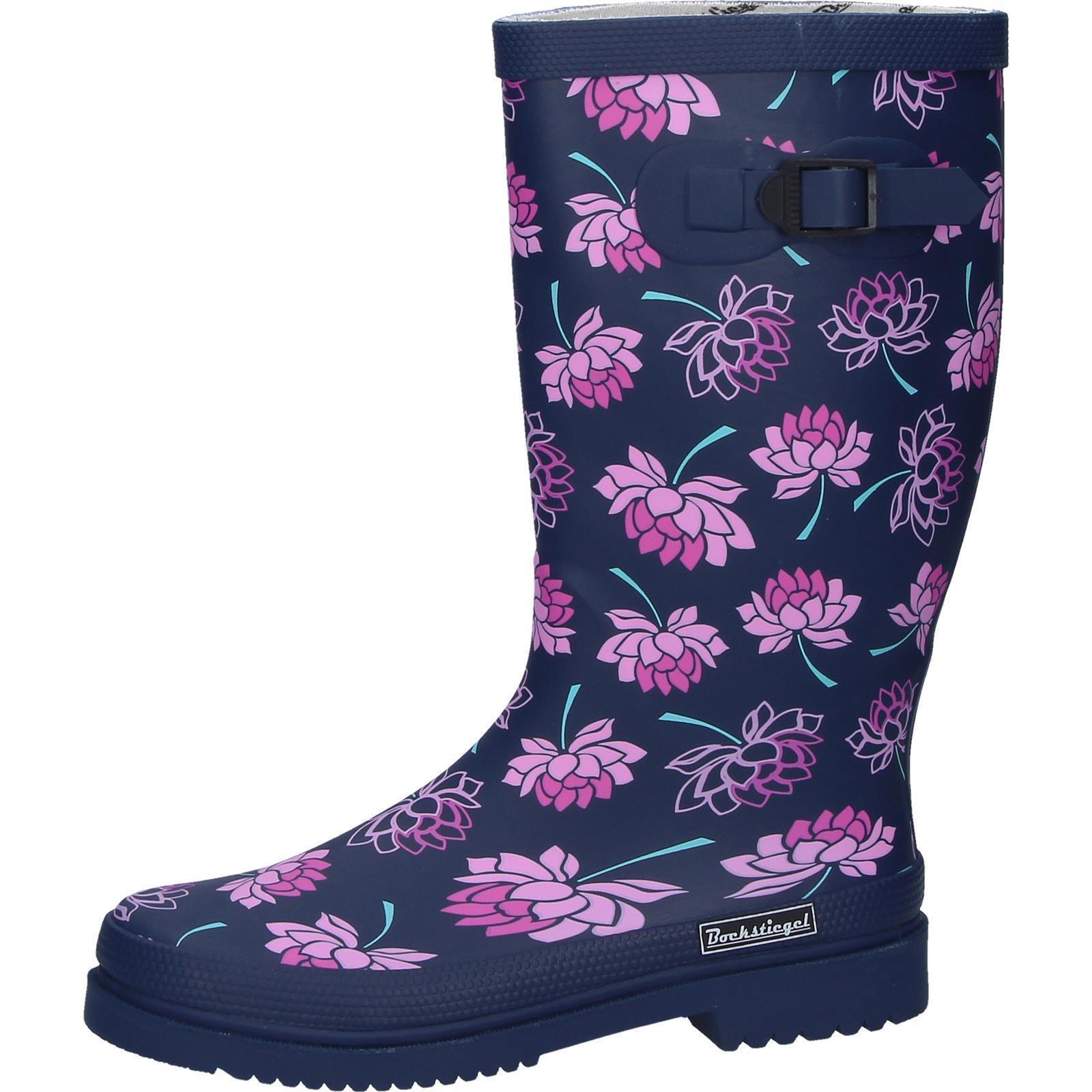 BOCKSTIEGEL regenlaarzen Regenlaarzen Lena donkerblauw/multicolor 2/7