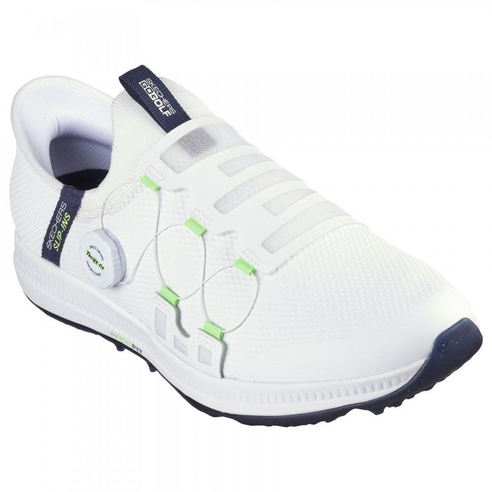 Skechers GO GOLF ELITE 5 SLIP IN Golf Shoes - White/Navy 5/5
