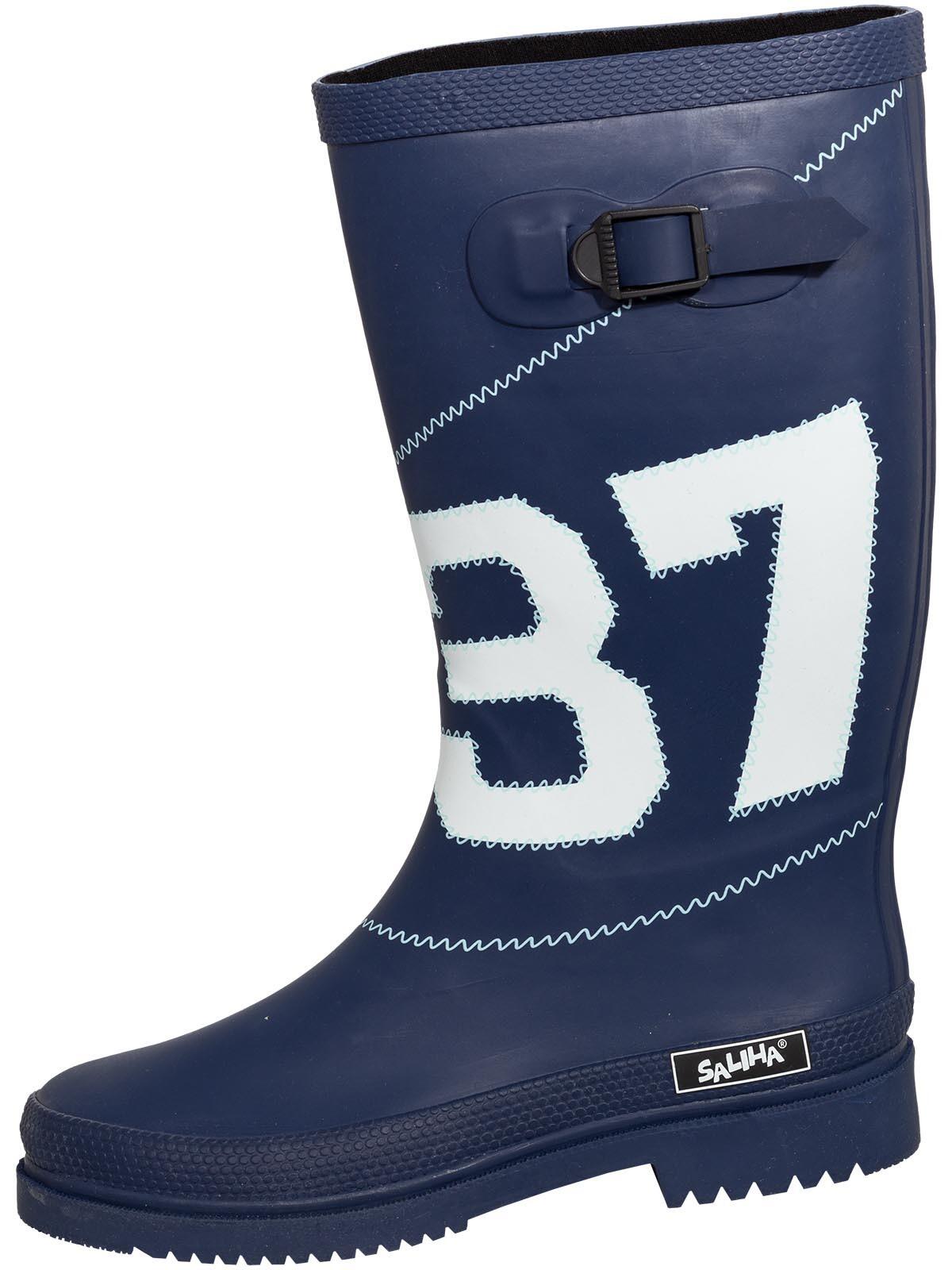 BOCKSTIEGEL botas de lluvia Botas de lluvia Simone, azul oscuro/blanco 2/6