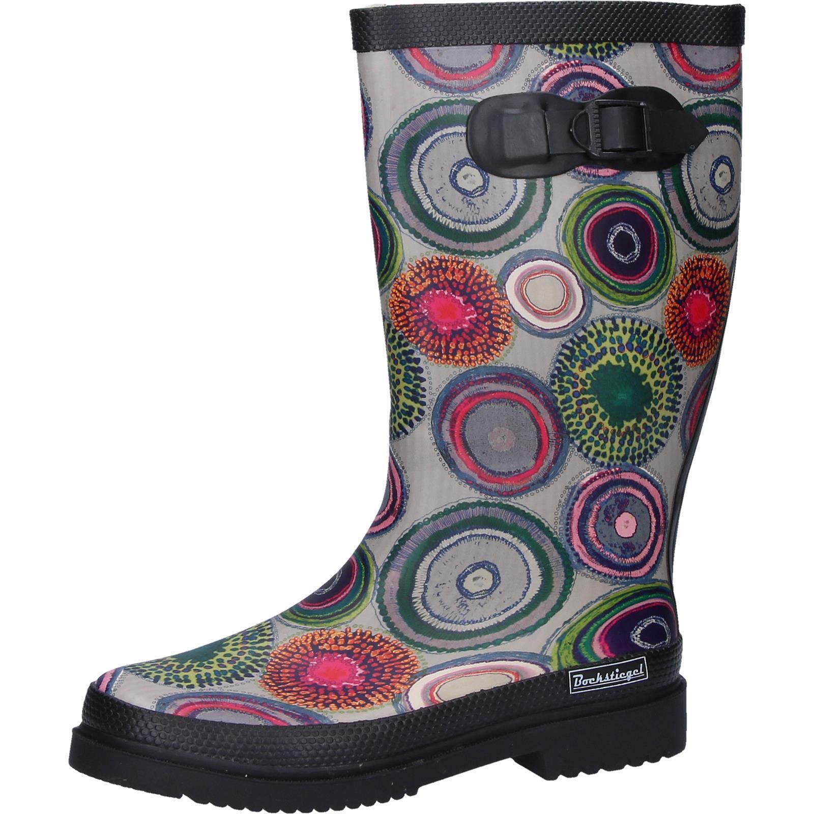 BOCKSTIEGEL botas de lluvia Botas de lluvia Anja, negras/multicolores 2/7