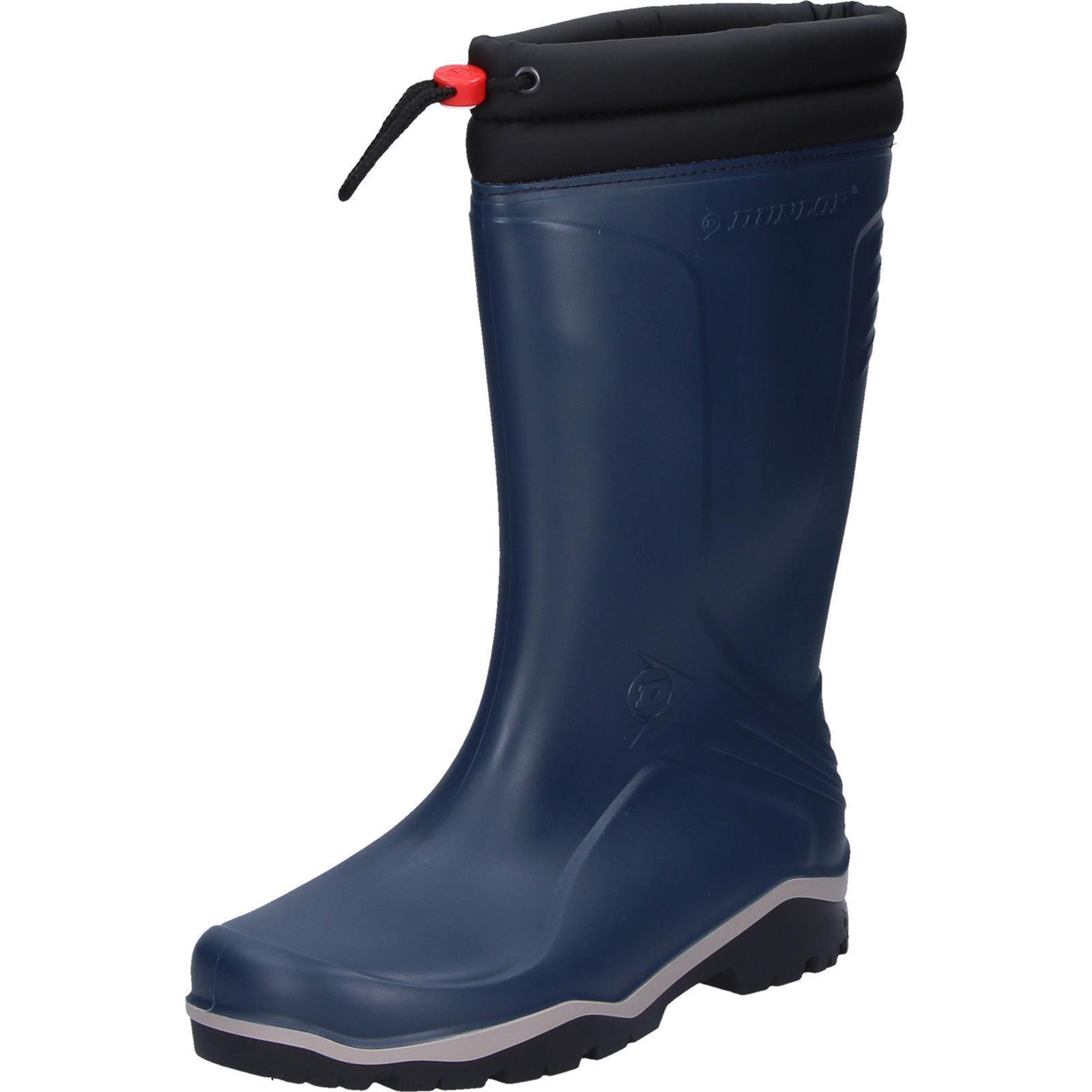 DUNLOP Dunlop Blizzard Wellington Blue/black UK 10 Blue/Black