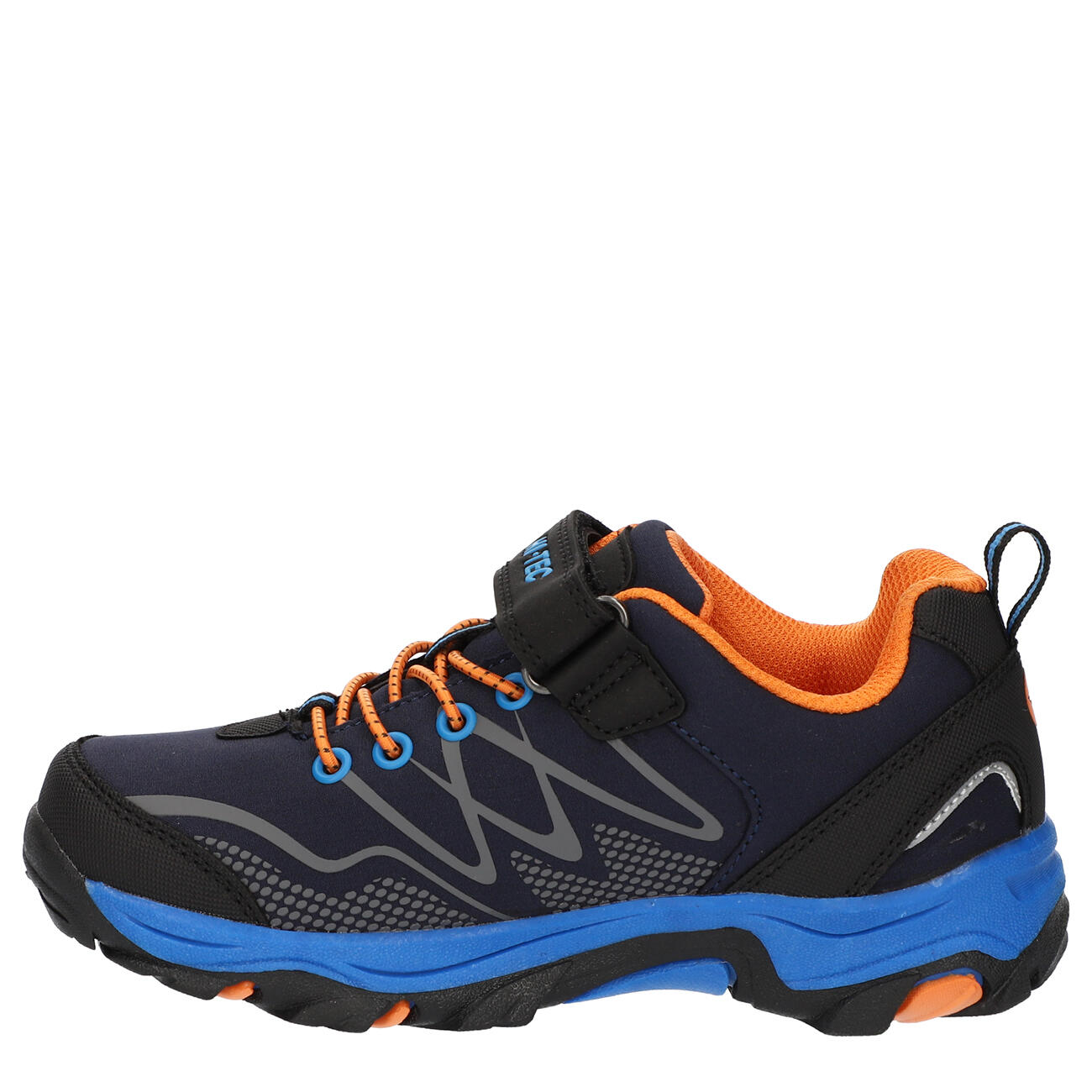 HI-TEC botas de senderismo Hi-Tec Blackout Low Jr azul/naranja 3/5
