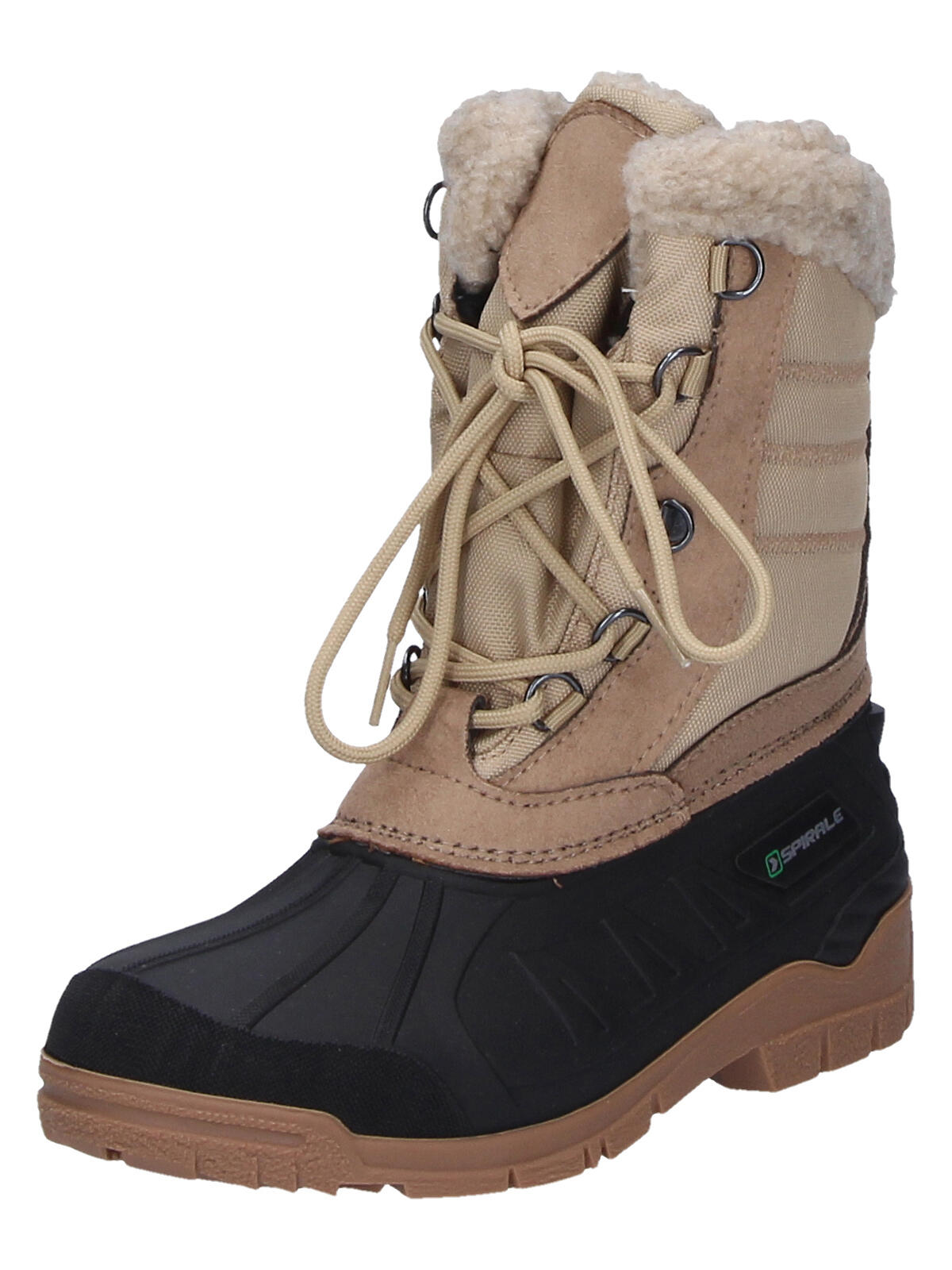 SPIRALE botas de inverno Espiral bege Tina 7/7