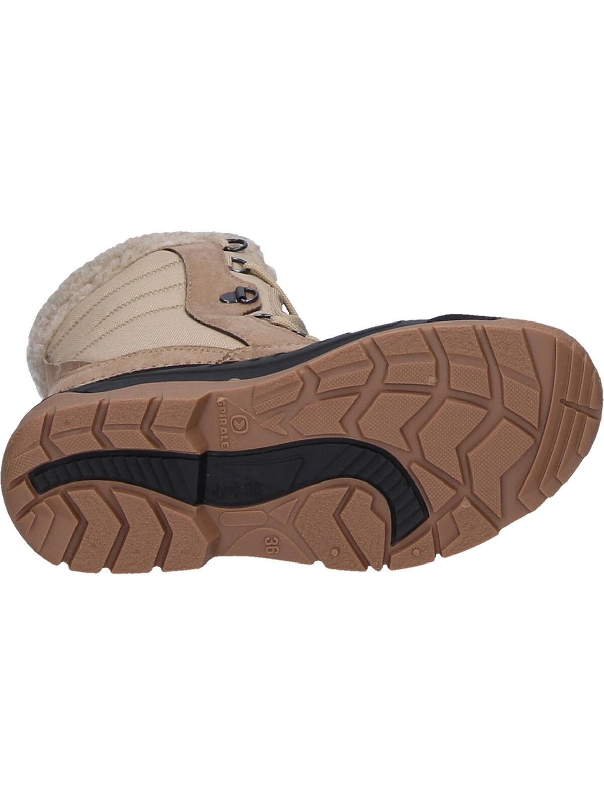 SPIRALE botas de inverno Espiral bege Tina 6/7