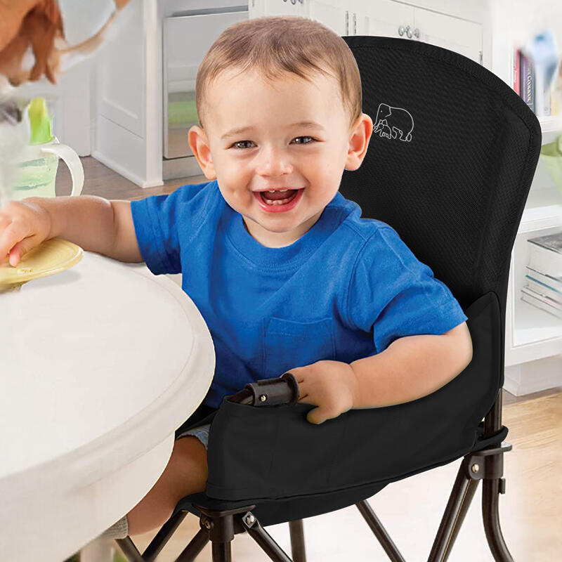 Deryan Pop Up Kinderstoel - Vouwbare lichtgewichte kinderstoel - Incl. draagtas