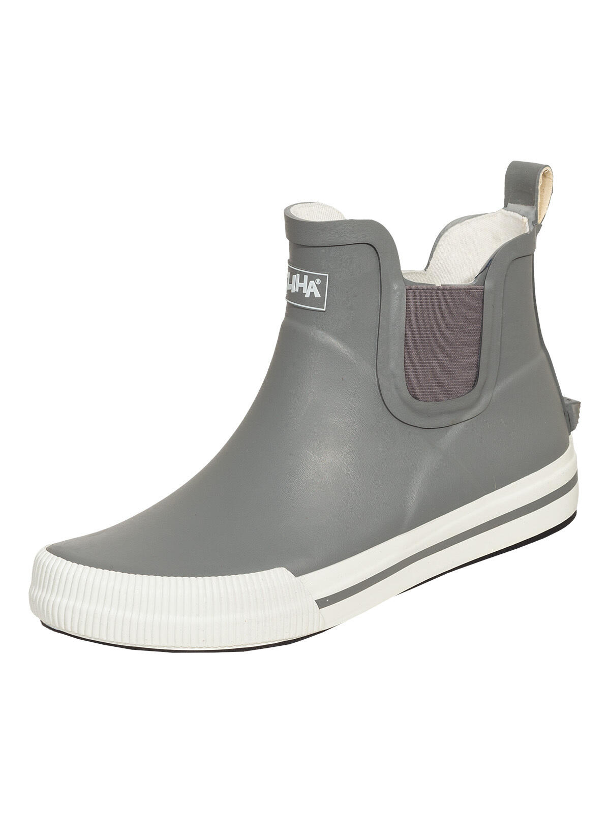 SALIHA Damen-Halbstiefel Momo grau/weiß Gr. 42 7/7