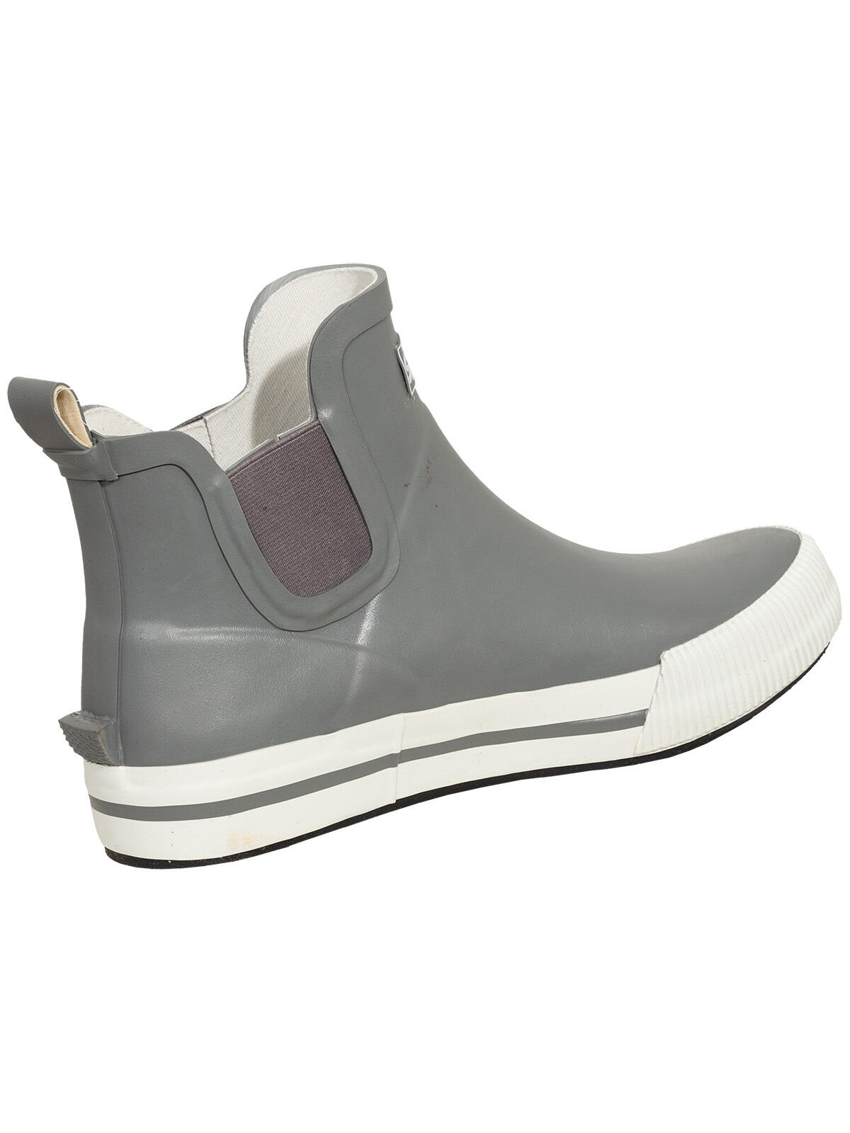 SALIHA Damen-Halbstiefel Momo grau/weiß Gr. 42 4/7