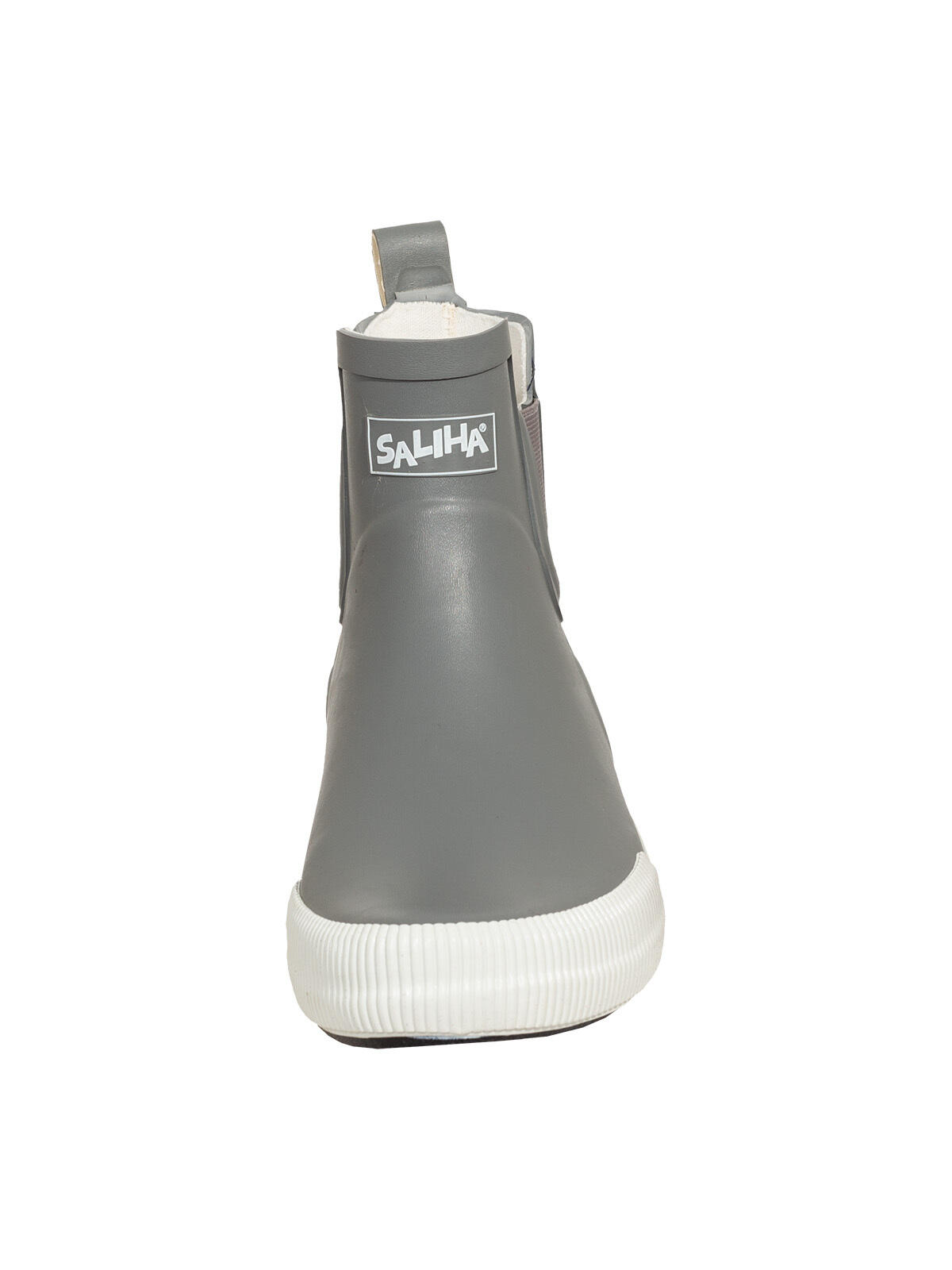 SALIHA Damen-Halbstiefel Momo grau/weiß Gr. 42 3/7