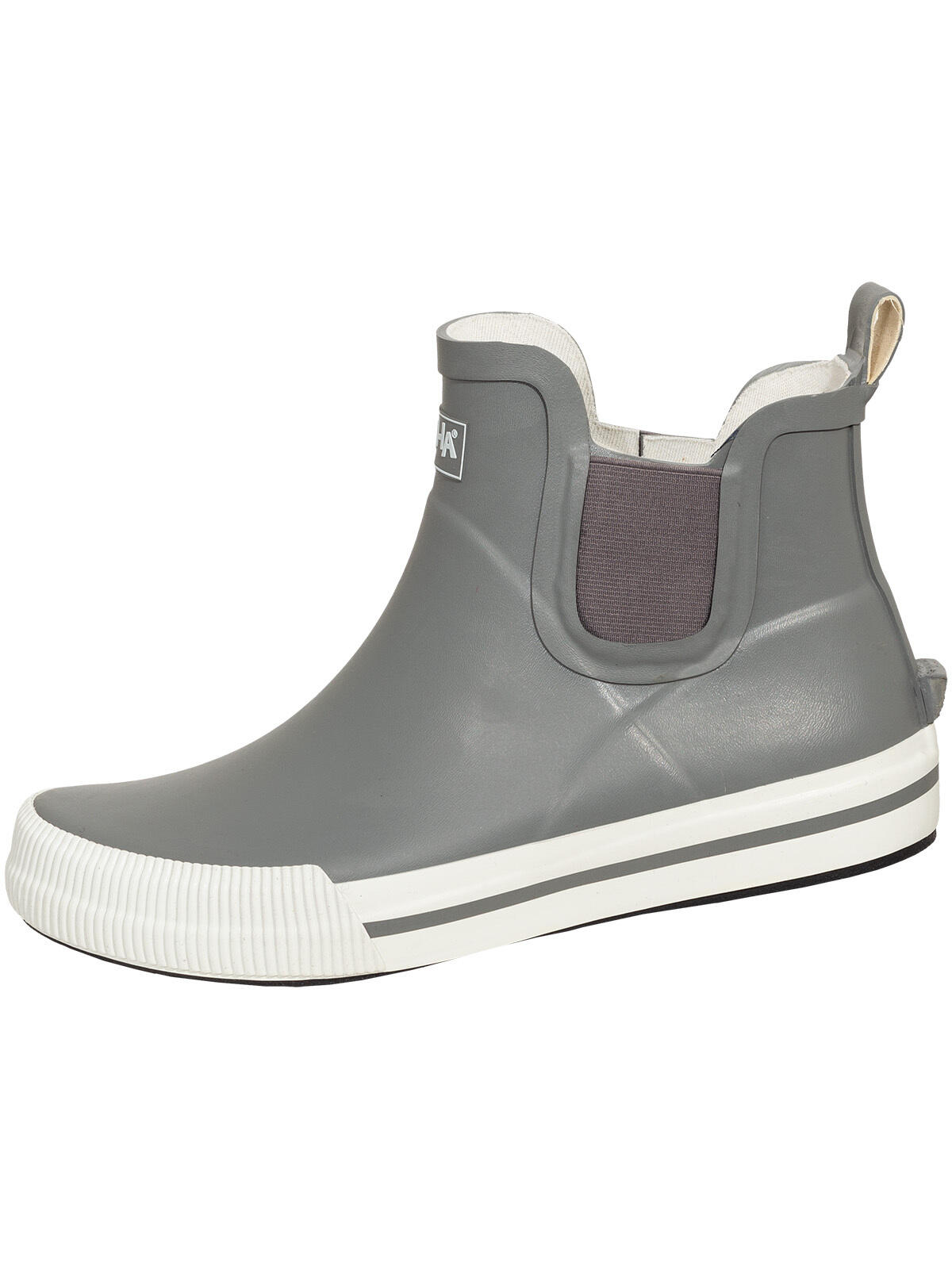 SALIHA Damen-Halbstiefel Momo grau/weiß Gr. 42 2/7