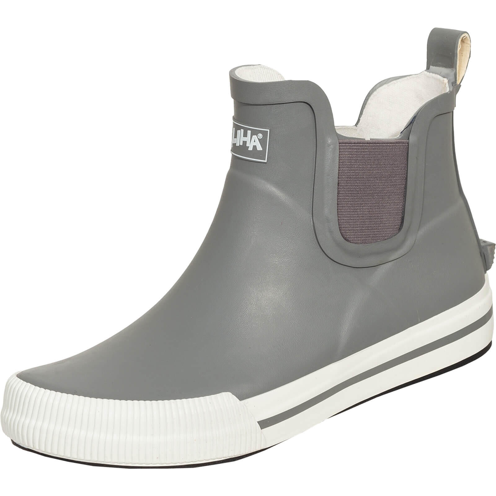 BOCKSTIEGEL SALIHA Damen-Halbstiefel Momo grau/weiß Gr. 40