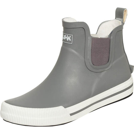 SALIHA Damen-Halbstiefel Momo grau/weiß Gr. 40