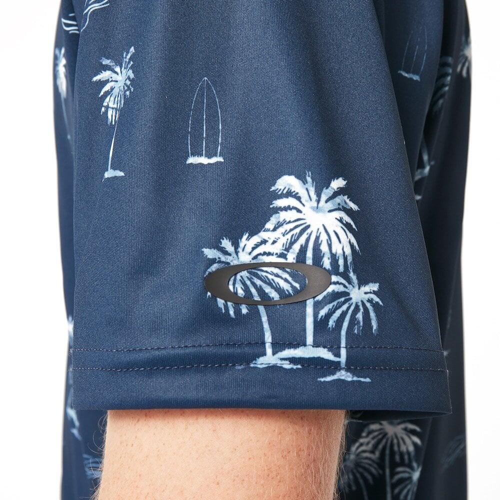 Oakley RC SUN SHADE PRINT POLO SHIRT TEAM NAVY 4/4