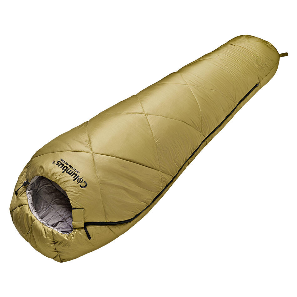 Sac de Couchage de Forme Momie Columbus Santiago 530 Kaki 4/4