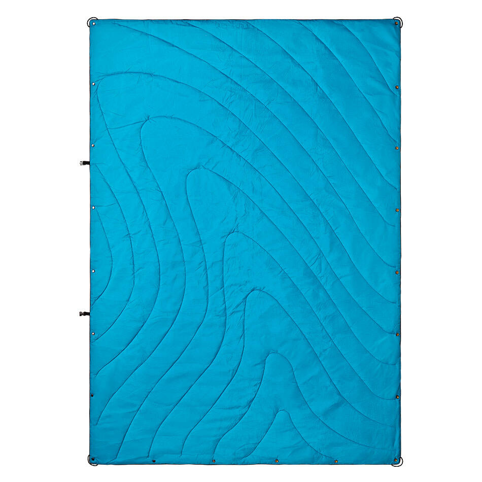 Couverture de Voyage Columbus Waves Dégradé de Bleu 4/7