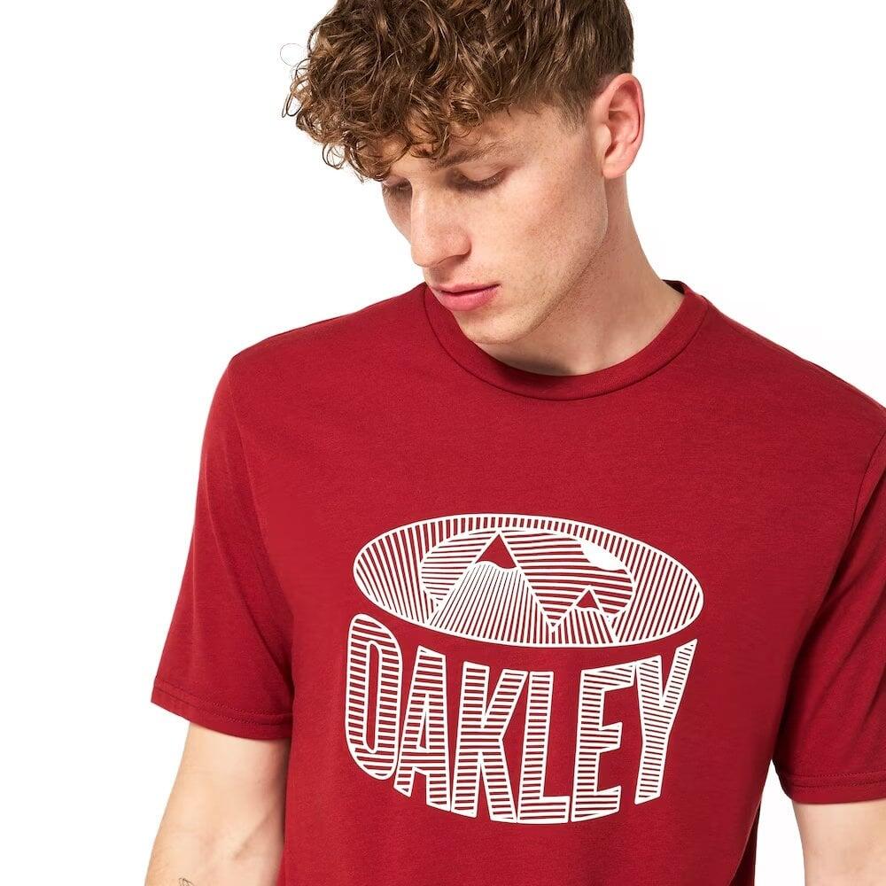 Oakley WINTER LINES TEE IRON RED OAKLEY Decathlon
